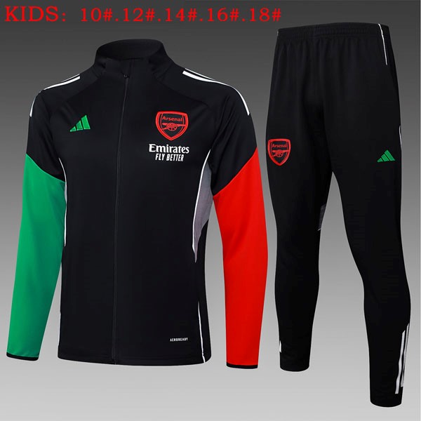 Ninos Chandal Arsenal 2025-2026 Negro 5